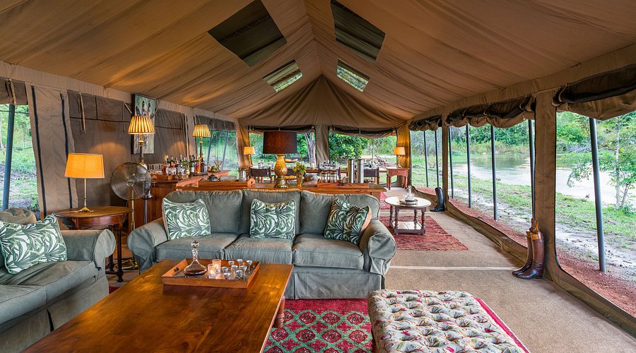 Papa's Camp Murchison Falls luxury lodge