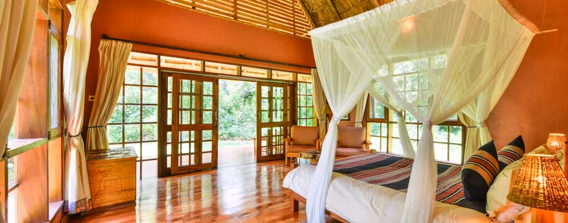 Primate Lodge inside Kibale Forest