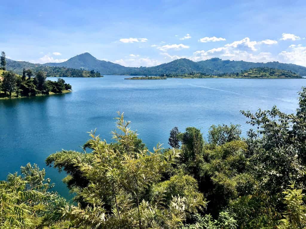 Twin lakes of Rwanda