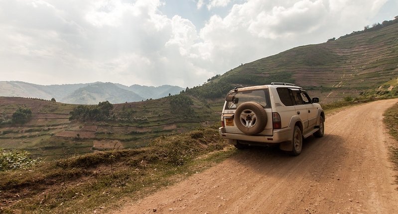 Distance from Kigali to Bwindi