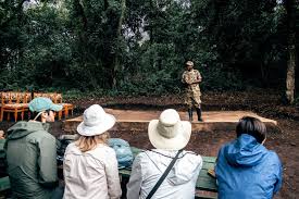Pre gorilla trekking briefing