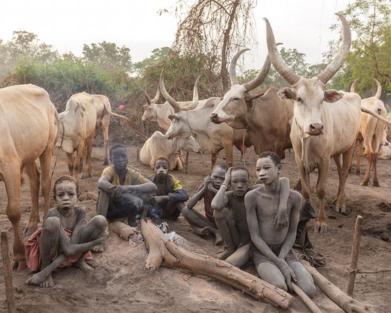 The Mundari tribe