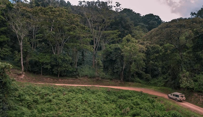 Road conditions in Uganda
