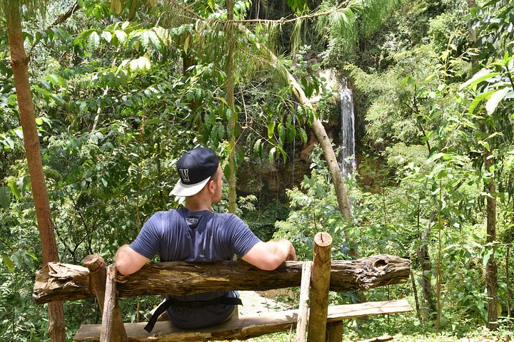 Coffee farm waterfall Arusha Tanzania