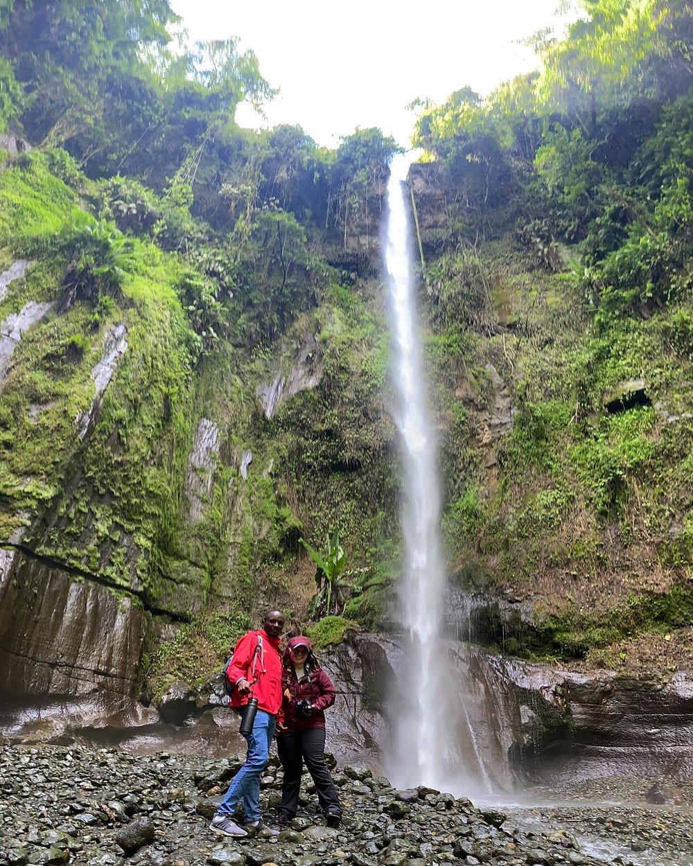 Materuni Waterfall Arusha Tanzania visitors